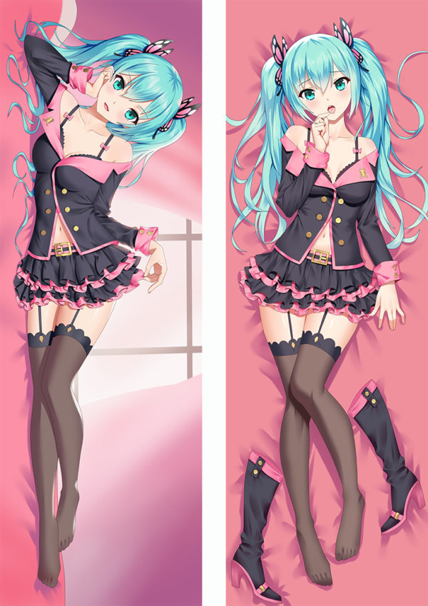 Casemaka.com | Custom Best 160*50cm Authorized 2WT Hatsune Miku-Vocaloid Dakimakura Anime Hugging BodyPillow Waifu