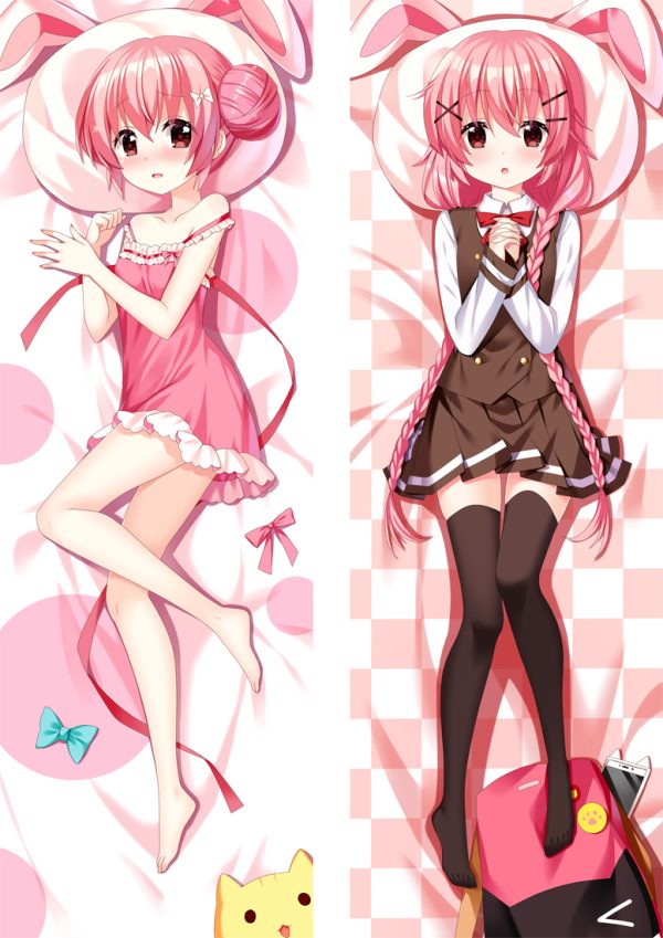 Casemaka.com | Custom Best 160*50cm Authorized 2WT Moeta Kaoruko - Comic Girls Dakimakura Anime Hugging BodyPillow Waifu